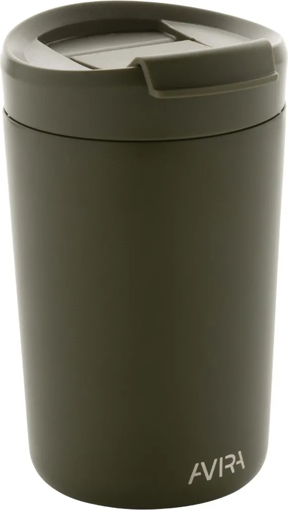 Avira - Tazza per bere "Alya", acciaio inossidabile riciclato, 300ml XD666 (taglia unica) (Verde)