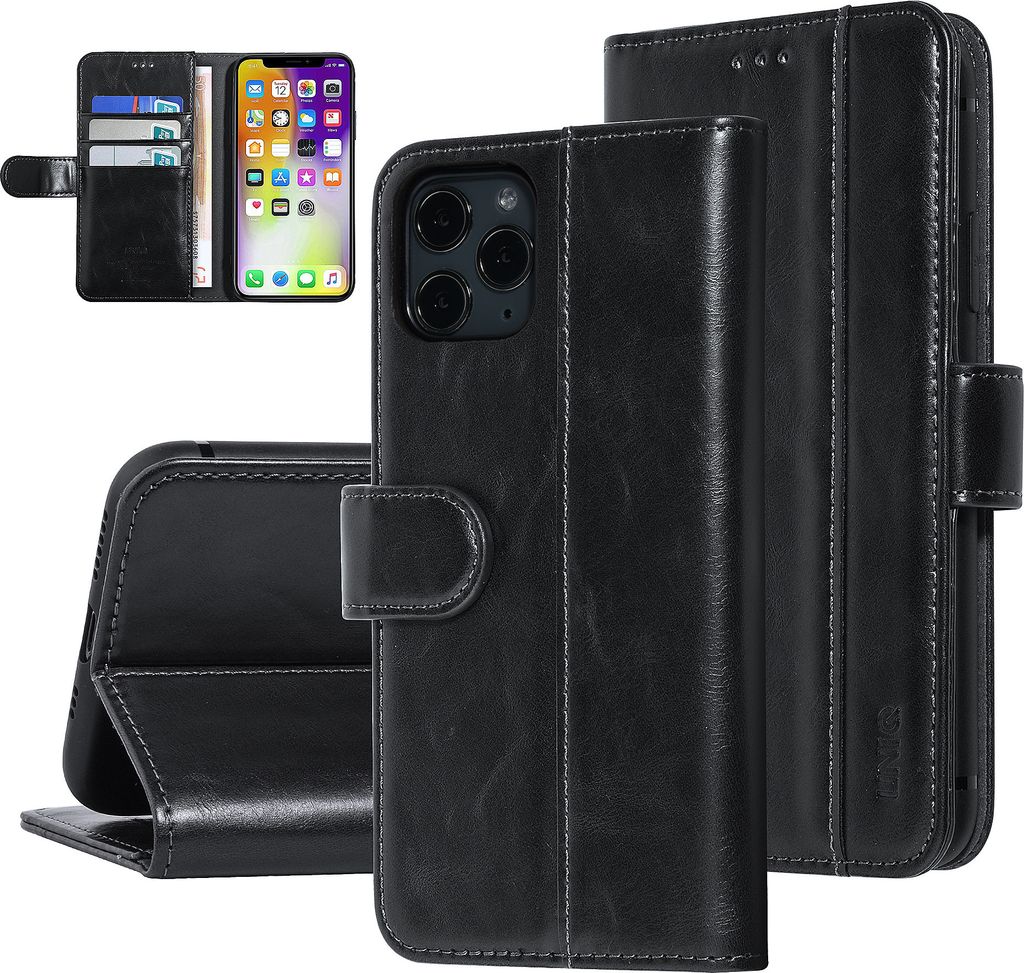 UNIQ Accessory Apple iPhone Xs Max Dark Green Soft Touch Book type case