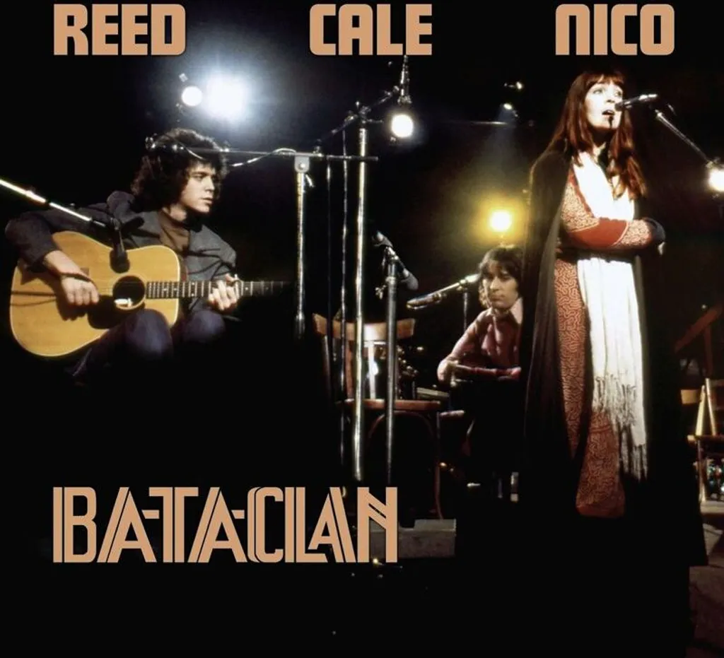 Disque rock Le Bataclan 1972 pour platine vinyle salon rétro