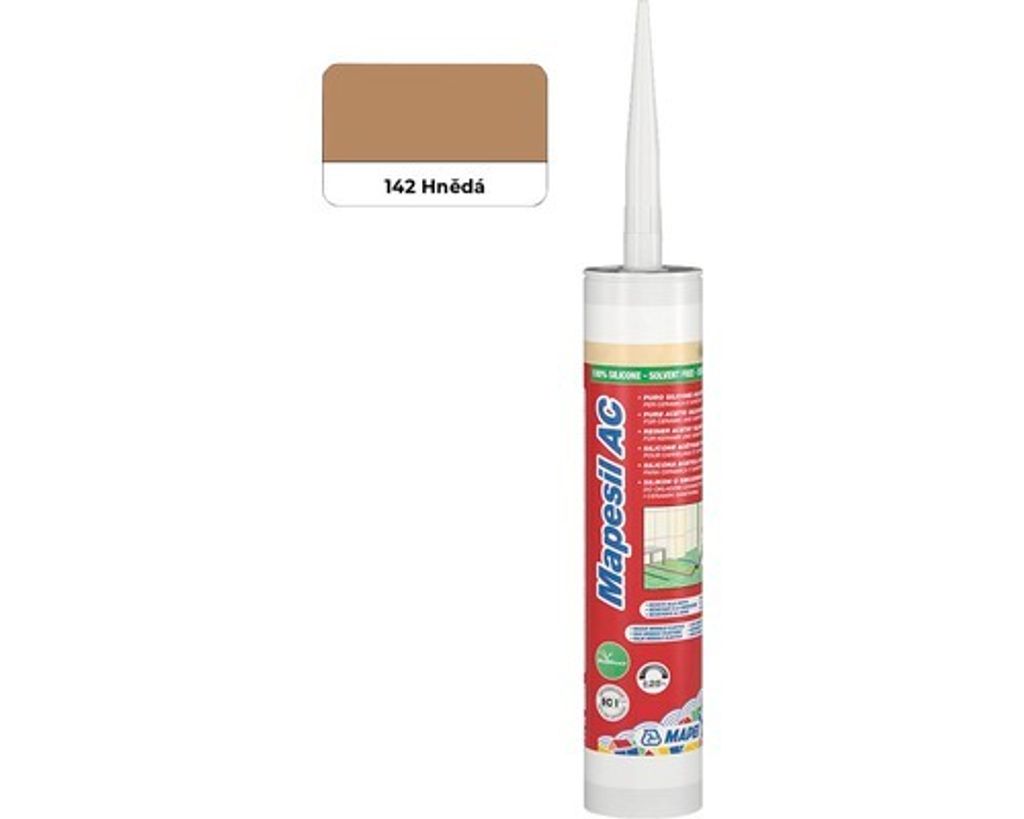 MAPEI® MAPESIL AC 1-složkový silikon pro spoje 142 hnědý Obrázek produktu 