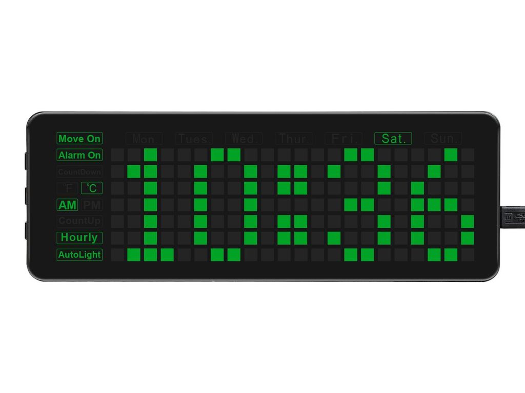 WaveShare Electronic Clock for Raspberry Pi Pico, Accurate RTC, Multi Functions, LED Digits
