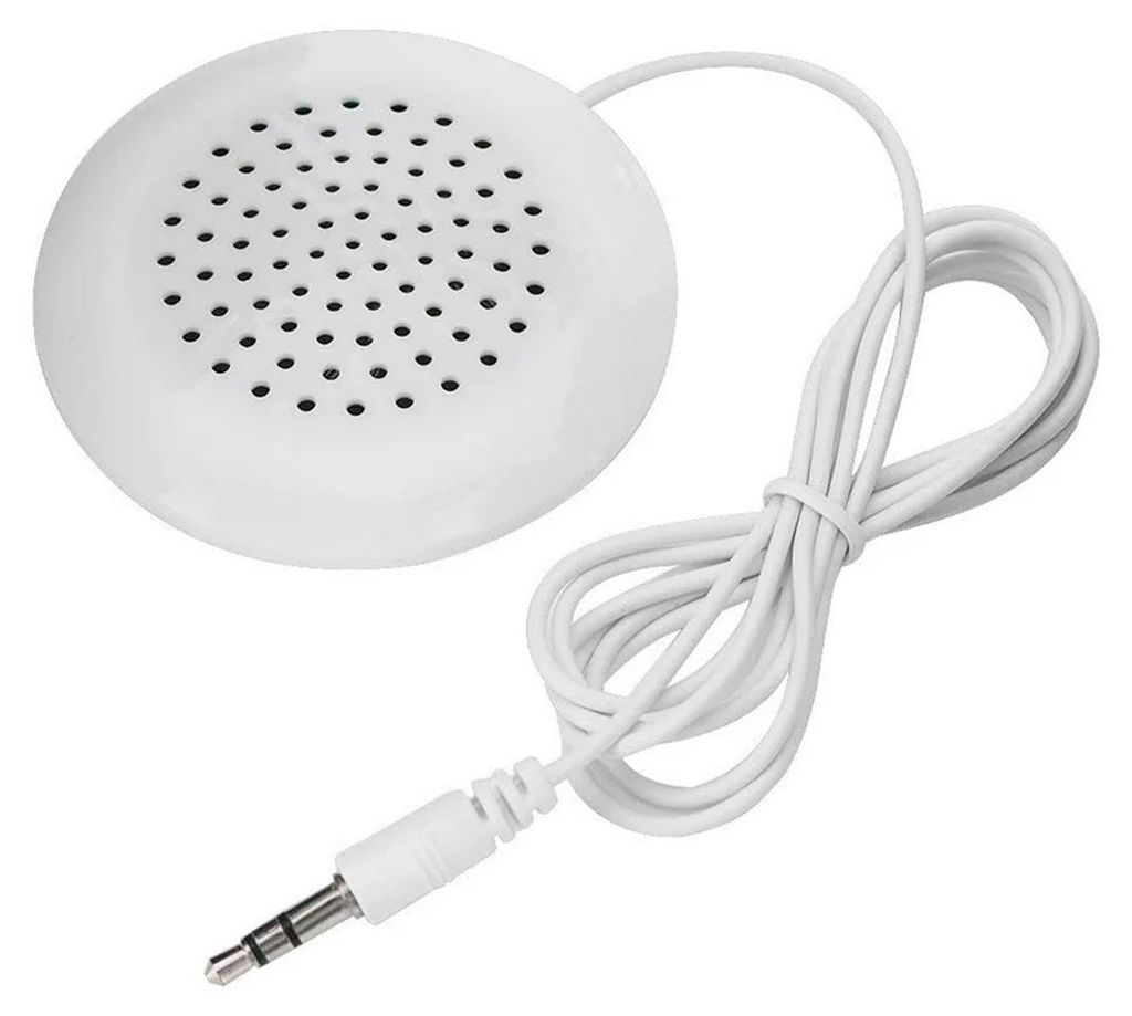 Unter dem Kopfkissen integrierte Lautsprecher; Pillow Talk Schlaf- oder Hypnoselautsprecher mit 3,5-mm-Klinkenstecker