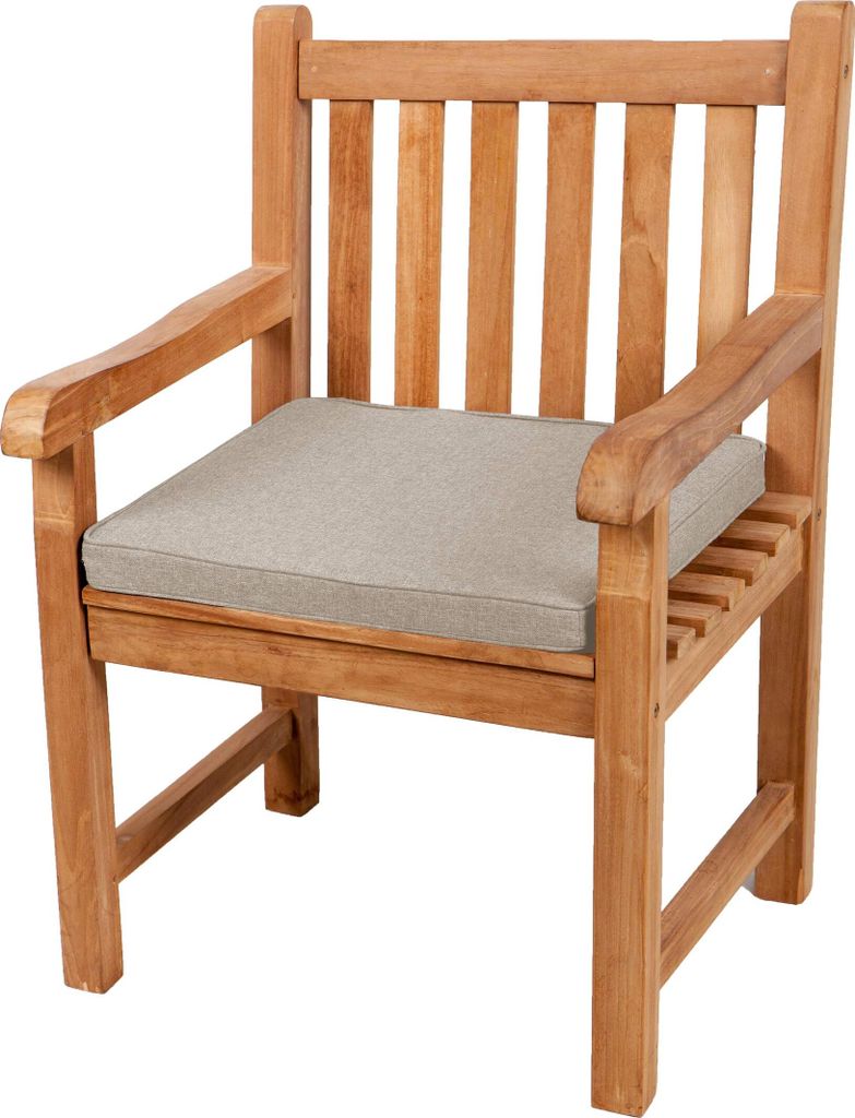 Sitzkissen für Bank, Gartenschaukeln, Sitz, glatt. FK5 (45x45x5, Beige)