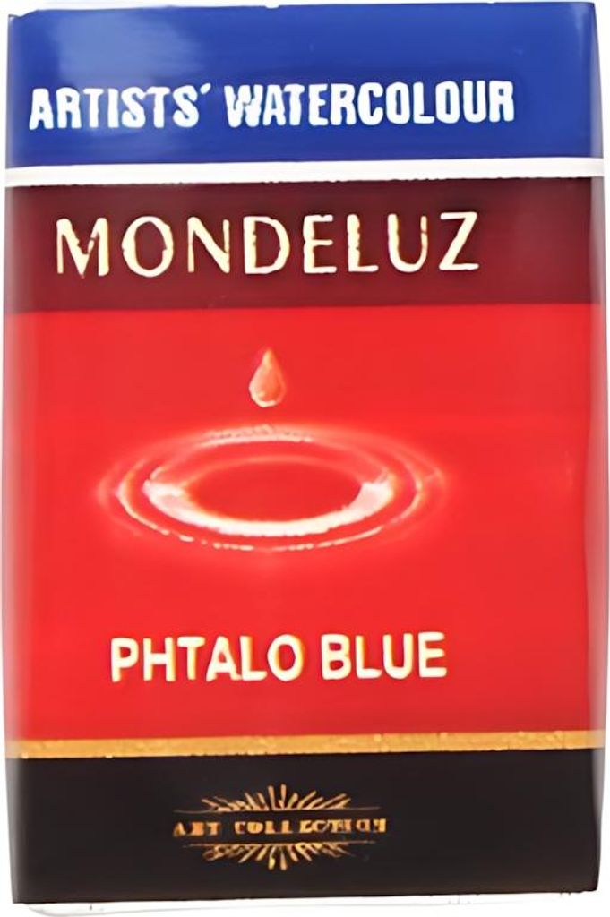 Aquarellfarbe- " Mondeluz " - Phtalo Blue / 513 - 8g / Blister