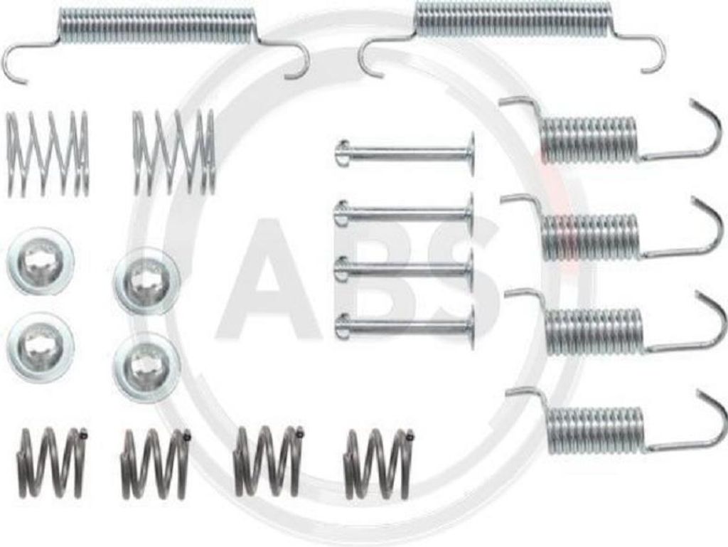 Zubehörsatz Feststellbremsbacken Ø 170 mm A.B.S. für u.a. HYUNDAI GETZ