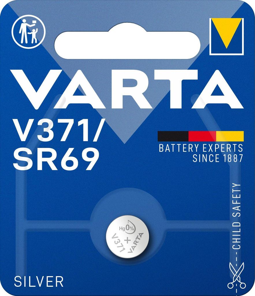 Pile bouton VARTA Silver Coin V371 / SR69 Image du produit 