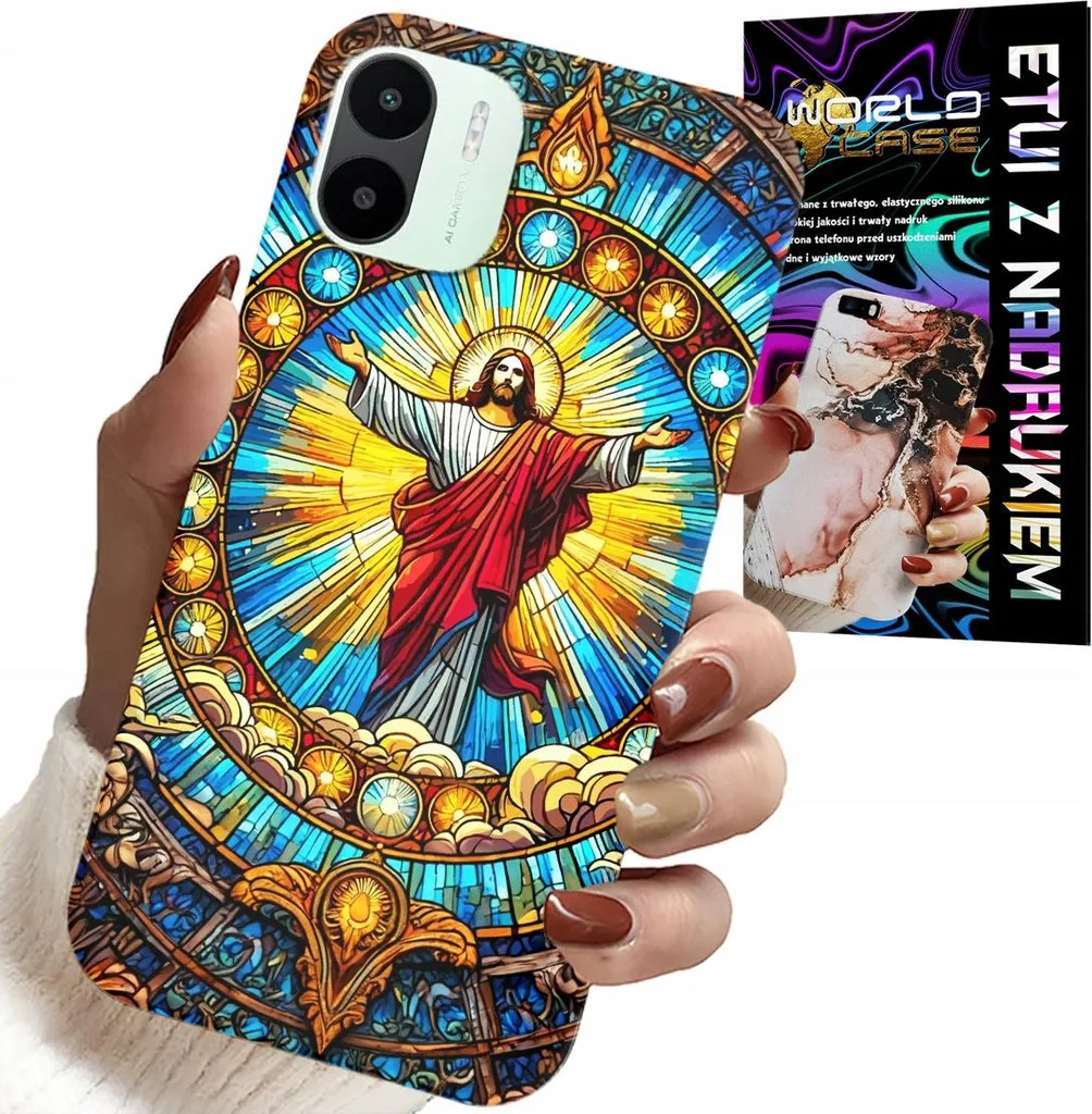 Recensione Cover Xiaomi Redmi A1 Gesù Cristo | Vetro 9H Incluso