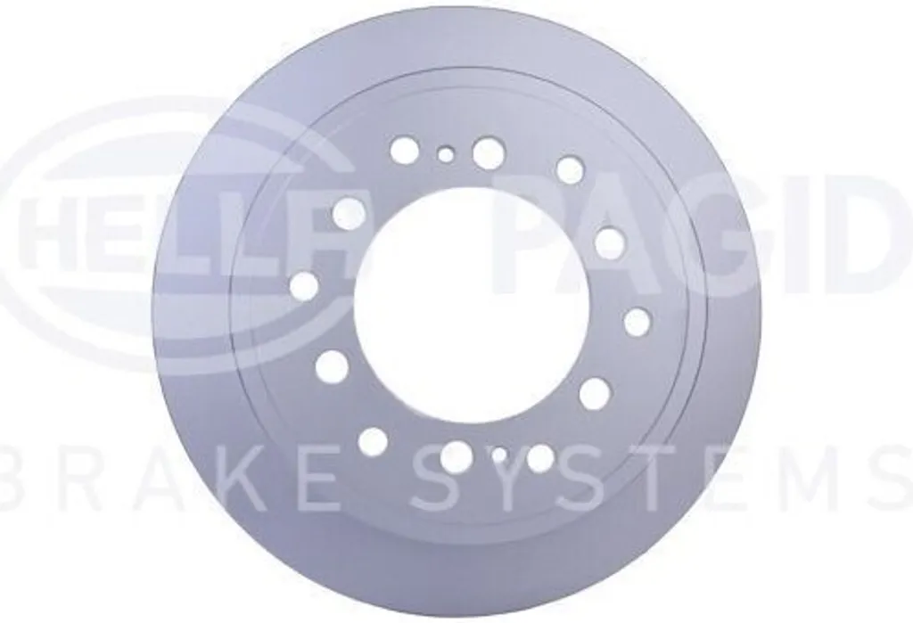 HELLA 8DD 355 122-711 Disque de frein arrière pour Toyota 4 Runner