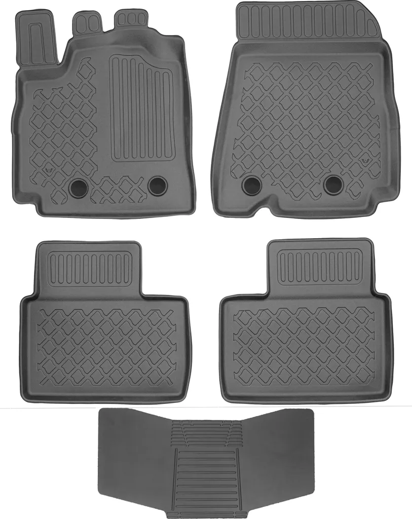 Tappetini Gomma 3D MAX-DYWANIK per Renault Arkana 2021-2025