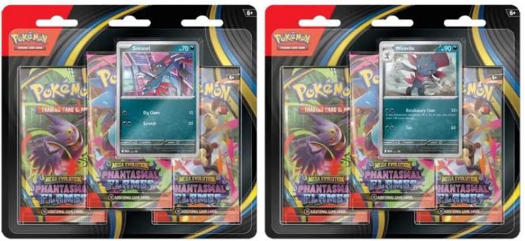 Pokemon - Mega Ewolucja - Phantasmal Flames - Blister 3 Zdjęcie produktu 