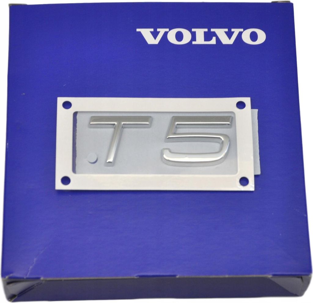 VOLVO C30 C70 S40 V50 T5 Heckklappen-Emblem, Neu & Original vom Vertragshändler