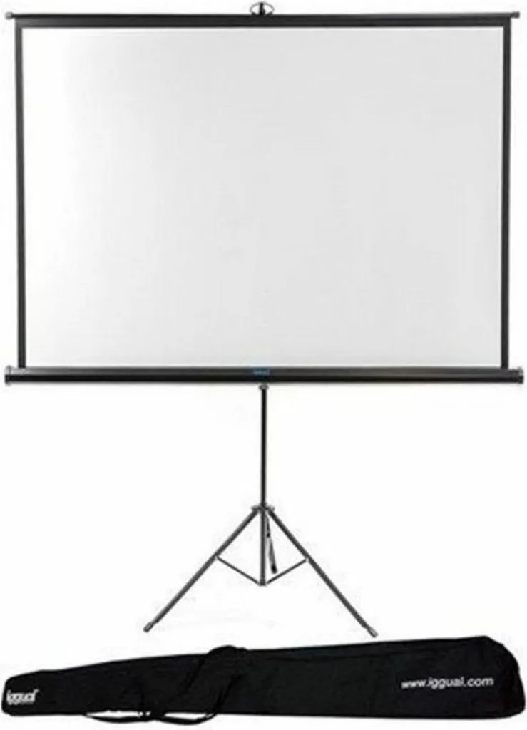 Écran de Projection pour Bureau et Salon iggual PSITS180 sur Pied