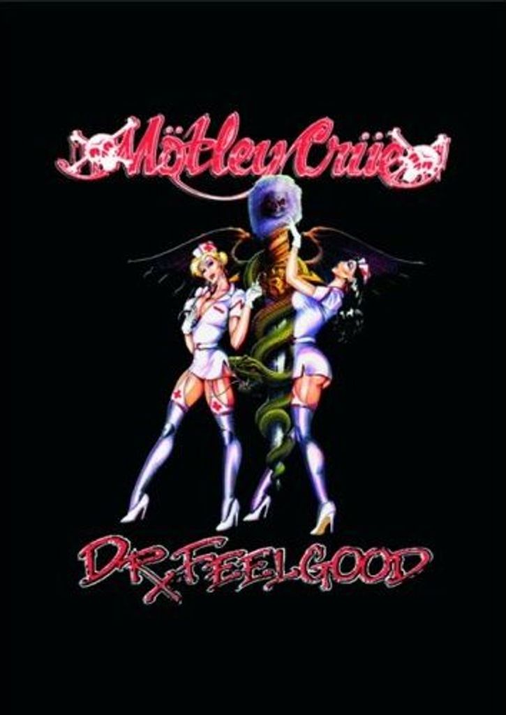 Motley Crue - Dr Feelgood Postkarte