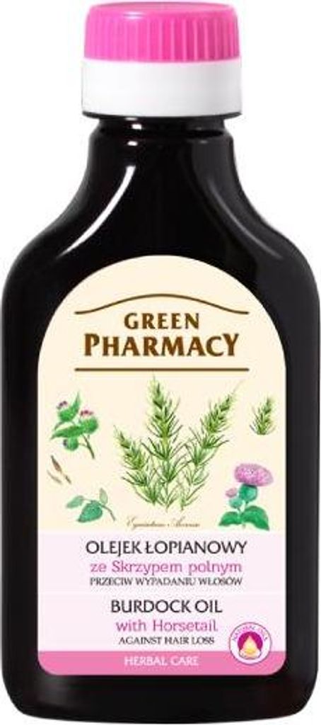 Green Pharmacy - Klettenöl für Haarwachstum und -stärkung Produktbild 