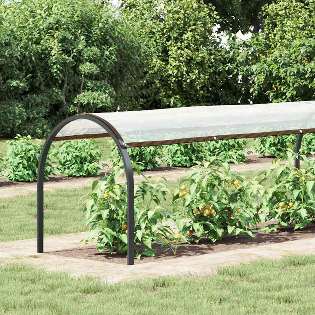 vidaXL Pflanzenabdeckung mit Ösen 1x8 m Polyethylen