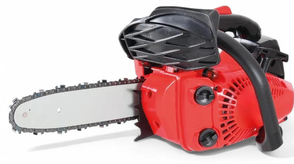 Tronçonneuse à essence 25,4 cm³ avec guide 25 cm pour élagage précis