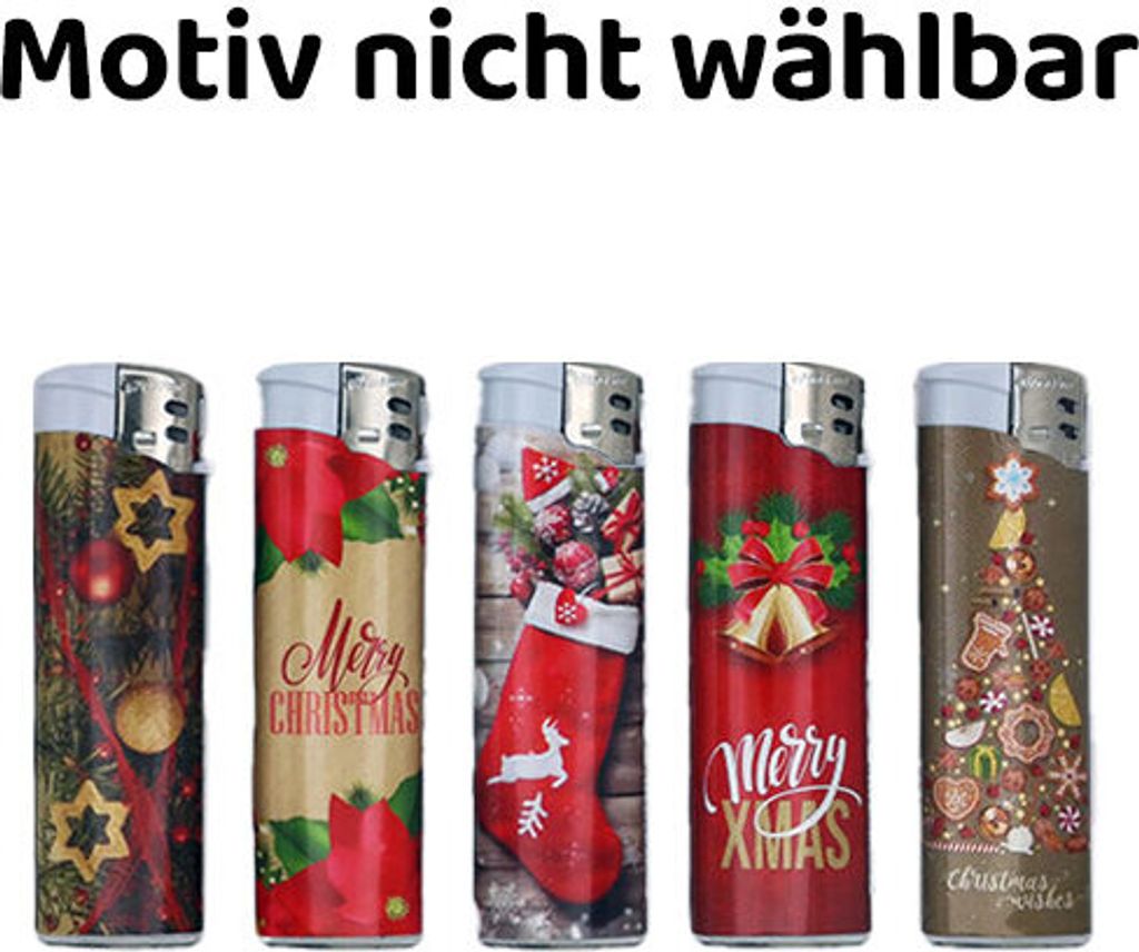 Wild Fire Elektro Feuerzeug mit Softflame, Cozy Christmas, Produktbild 