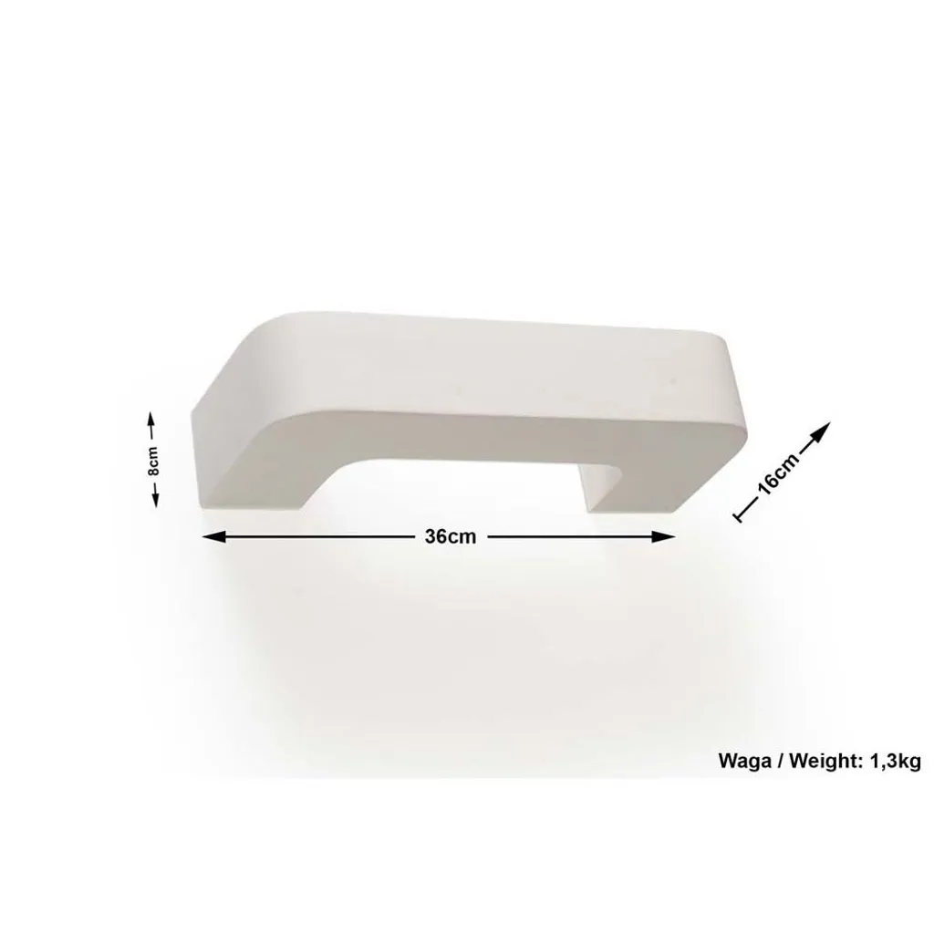 Applique MAGNET Solution Éclairage Indirect Céramique E27 15W 36cm - 18