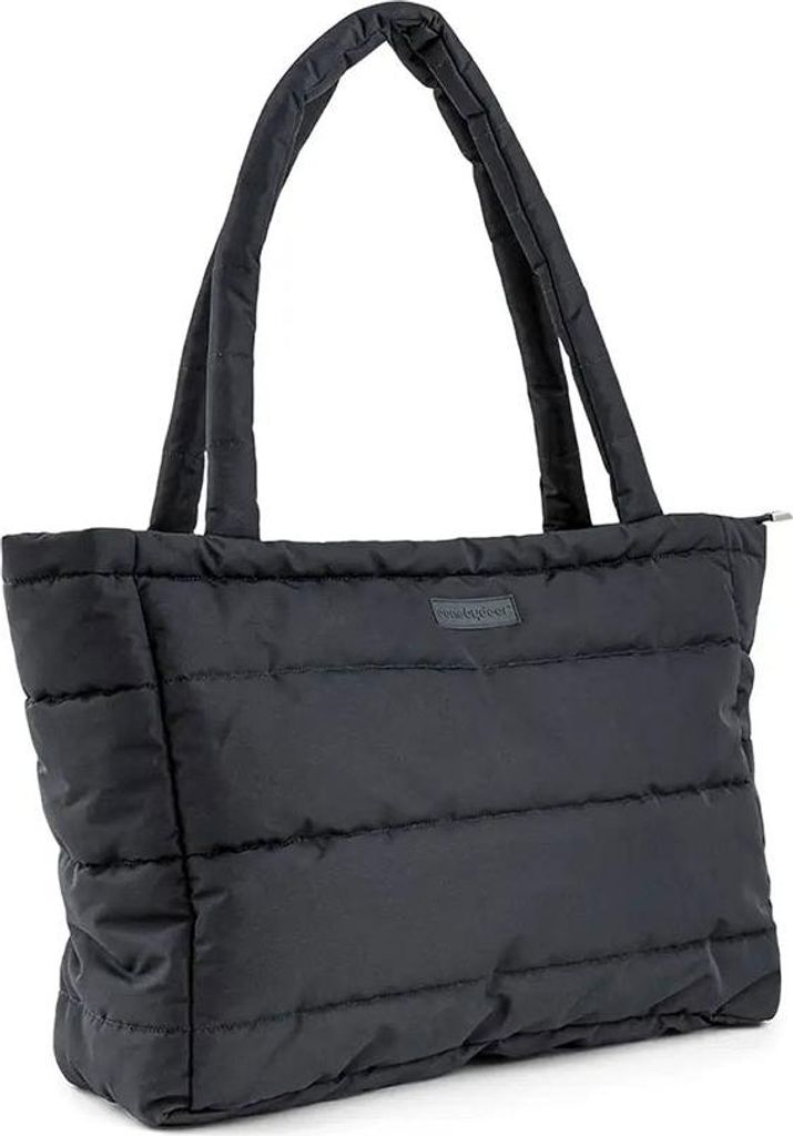Done By Deer Quilted Wickeltasche Schwarz Schwarz One Size