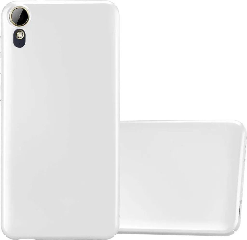 Cadorabo cover per HTC Desire 10 LIFESTYLE / Desire 825 cover protettiva in argento custodia rigida cover per telefono cellulare