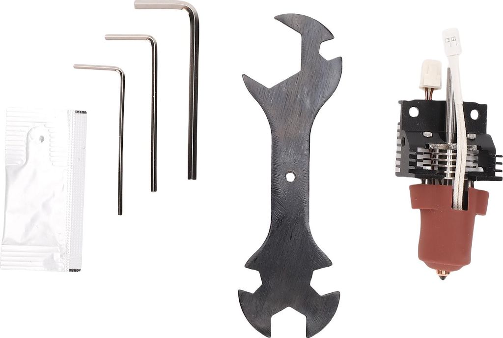 Keramik-Heizblock-Hotend-Kit passend für K1, K1C und K1 MAX 3D-Drucker-Upgrade, komplett aus Metall, integrierter Schnellwechseldüse, 600 mm/s Ho...