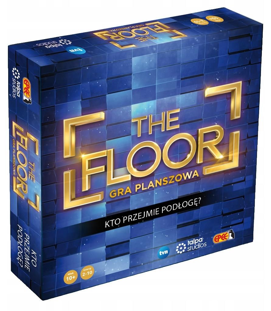 THE FLOOR Quiz – Familie spel, Poolse editie Productafbeelding 