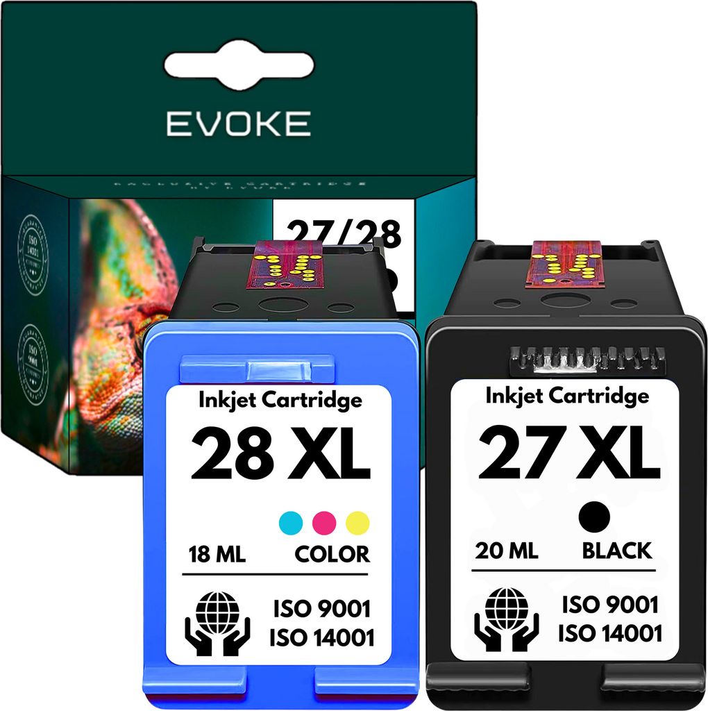 Patronen für HP 27 28 XL C8727AE C8728AE ️️ deskjet 3320 3420 3520 3650 3745 ️