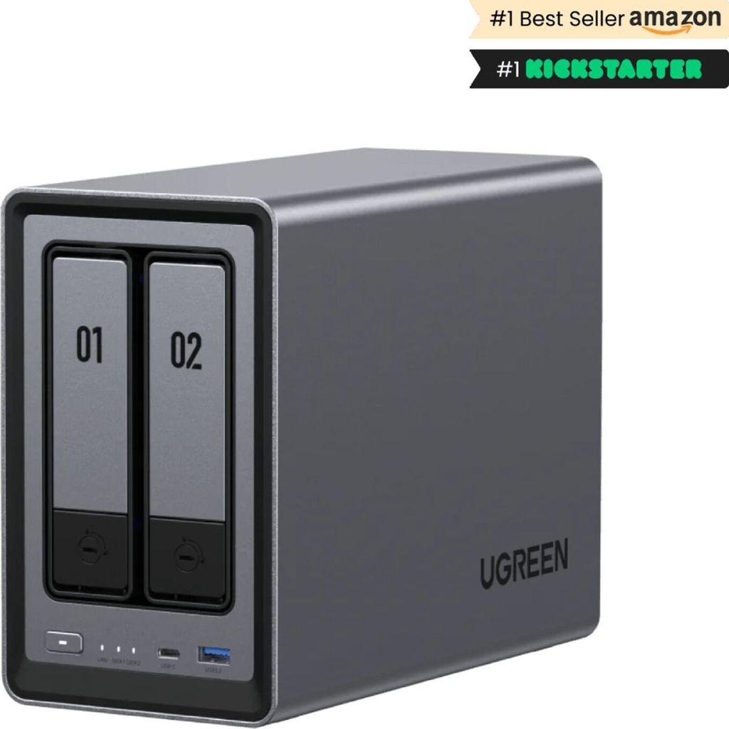 Ugreen NASync DXP2800 NAS System 2-Bay, NAS, Kompakt, Produktbild 