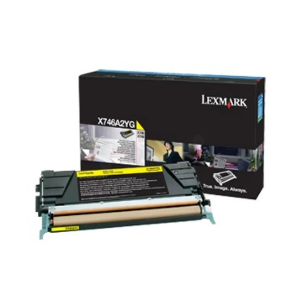 Lexmark X746A3Y Toner Giallo Originale - Alta Resa 7.000 Pagine
