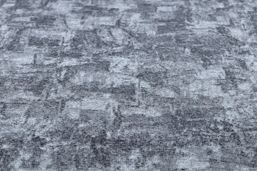 Tapis Rond Gris SOLID 100 cm : Solution Anti-Bruit et Anti-Rayures Sol - 4