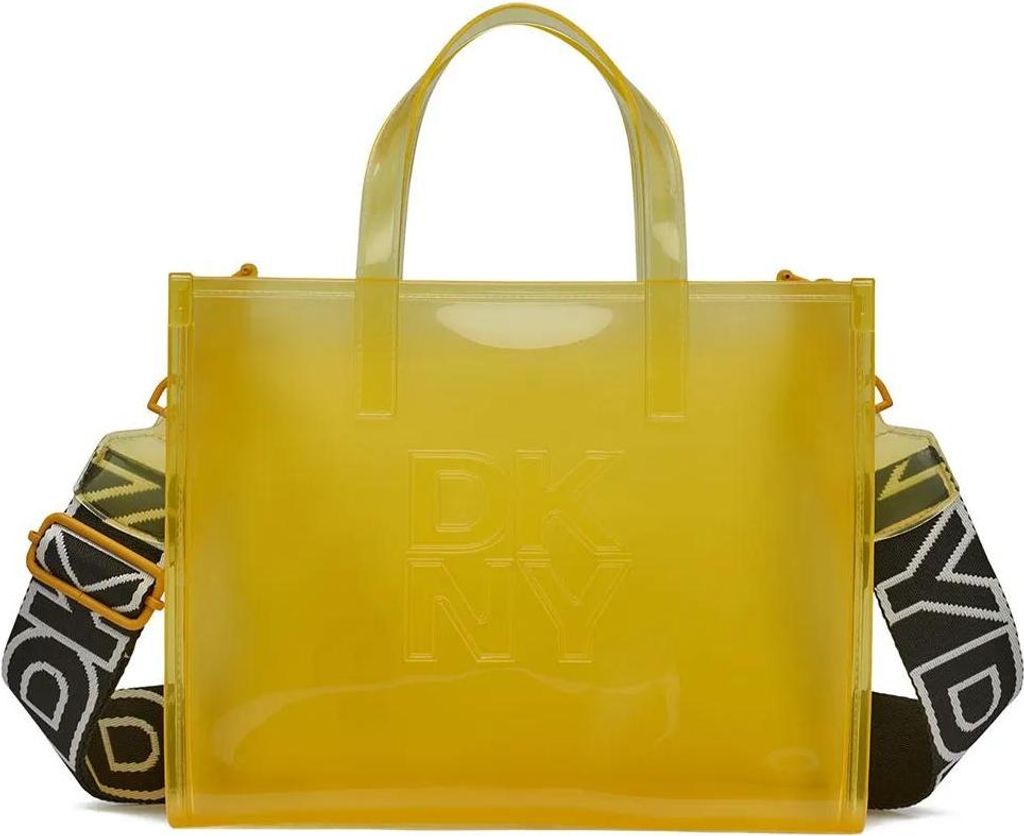 Dkny R51avc80 Hadlee Small Stofftasche Gelb Gelb One Size