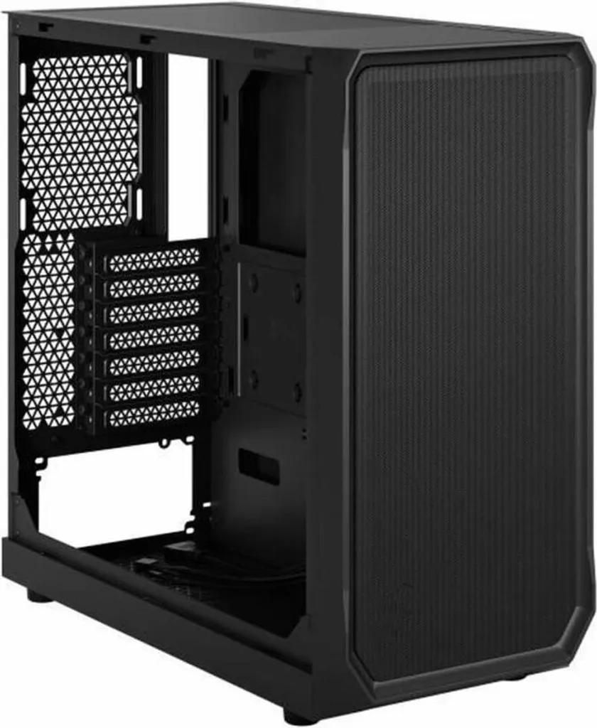 Case Fractal Focus 2 Nero Solido | Midi Tower ATX Airflow Ottimizzato - 2