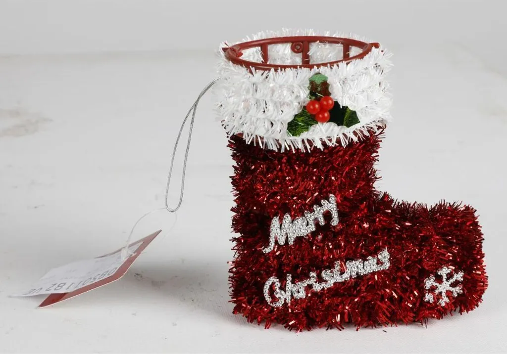 Kit Déco Sapin de Noël : 24 Pendentifs Lametta pour Ambiance Festive Pro