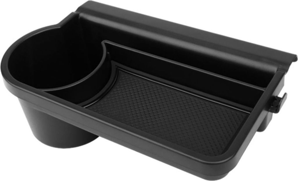 Auto-Ablagefach mit Getränkehalter, starke Tragfähigkeit, verformt sich nicht leicht, einfach zu installierender Handyhalter für Tesla Model 3 2...