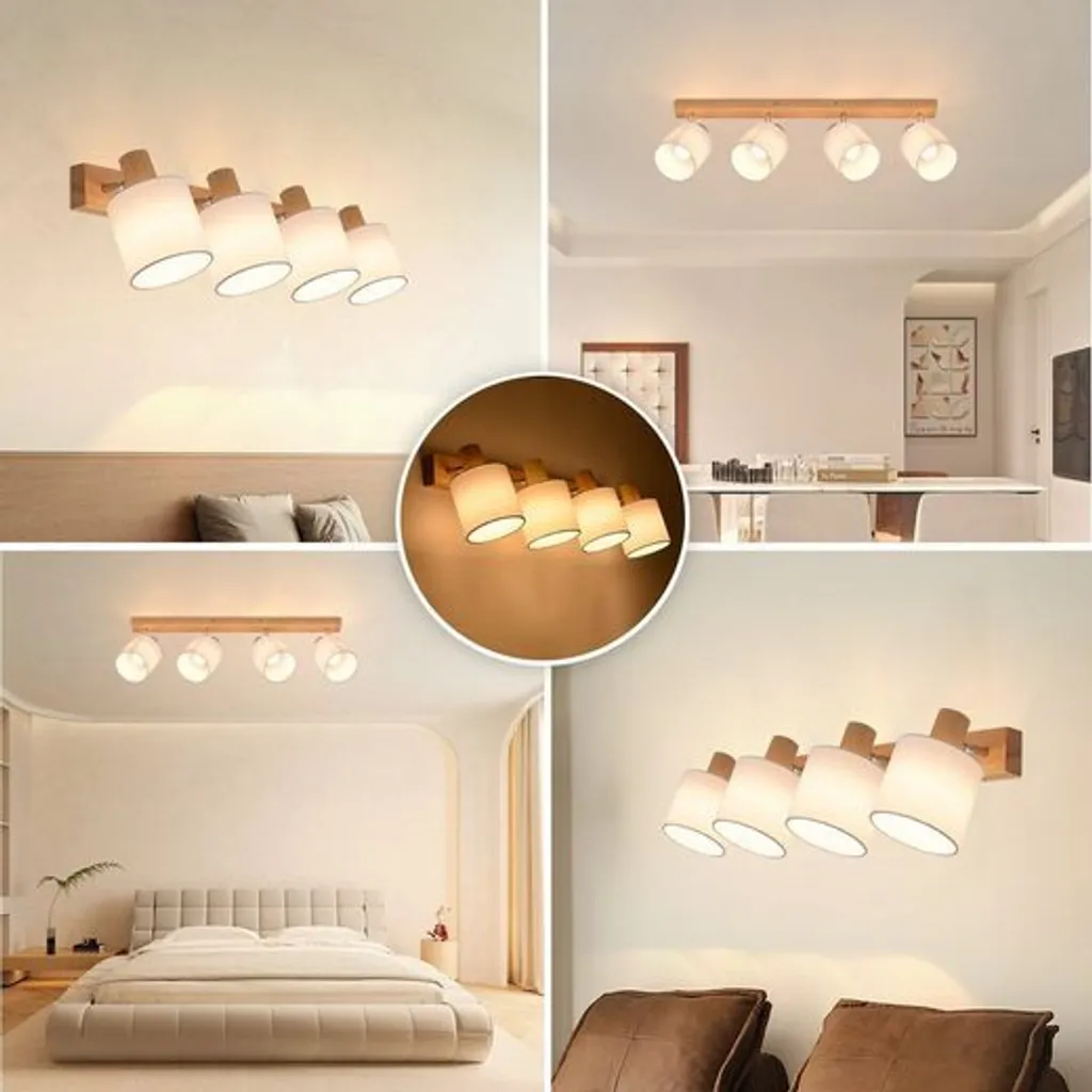 Lampada da soffitto bianco alluminio Karbon | Maisons du Monde