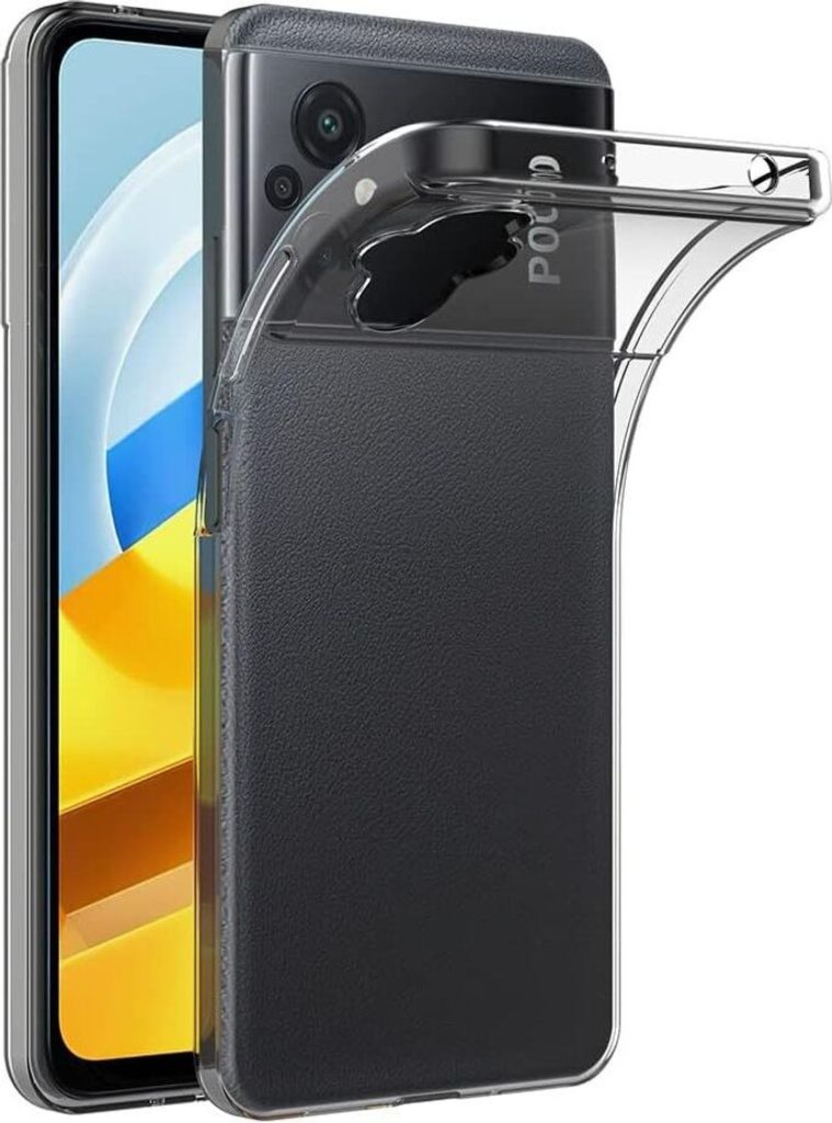 Hülle für Xiaomi Poco M5 Dünn Crystal Transparent Soft TPU Case Schutzhülle