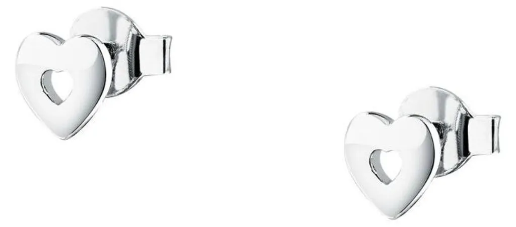Boucles d'oreilles argent cœurs Dono SAZL07 pour filles en coffret cadeau