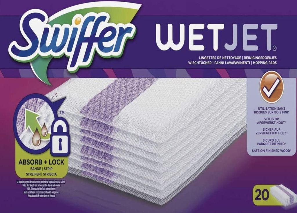 Swiffer WetJet stěrka na podlahu 20 hadříků - náhradní Obrázek produktu 