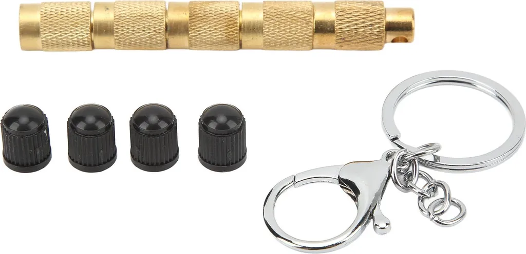 Set Sgonfiatori Pneumatici 4 in 1 Ottone Massiccio per Jeep e 4x4 Off-Road