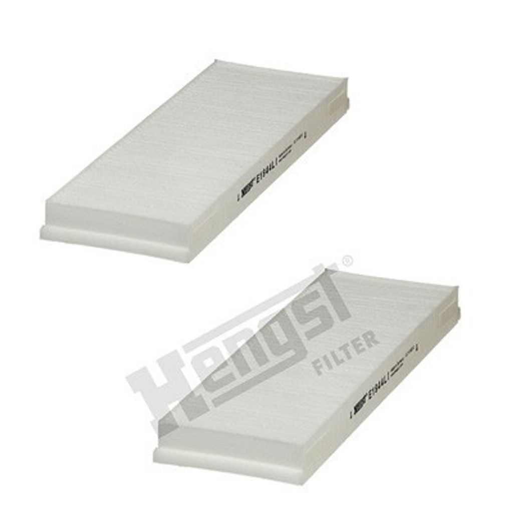 2 Hengst Innenraumfilter für Audi A6 VW Xl1