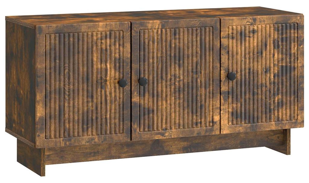 Maison Exclusive - TV-Schränk Geräucherte Eiche 99 x 34,5 x 50 cm Holzwerkstoff