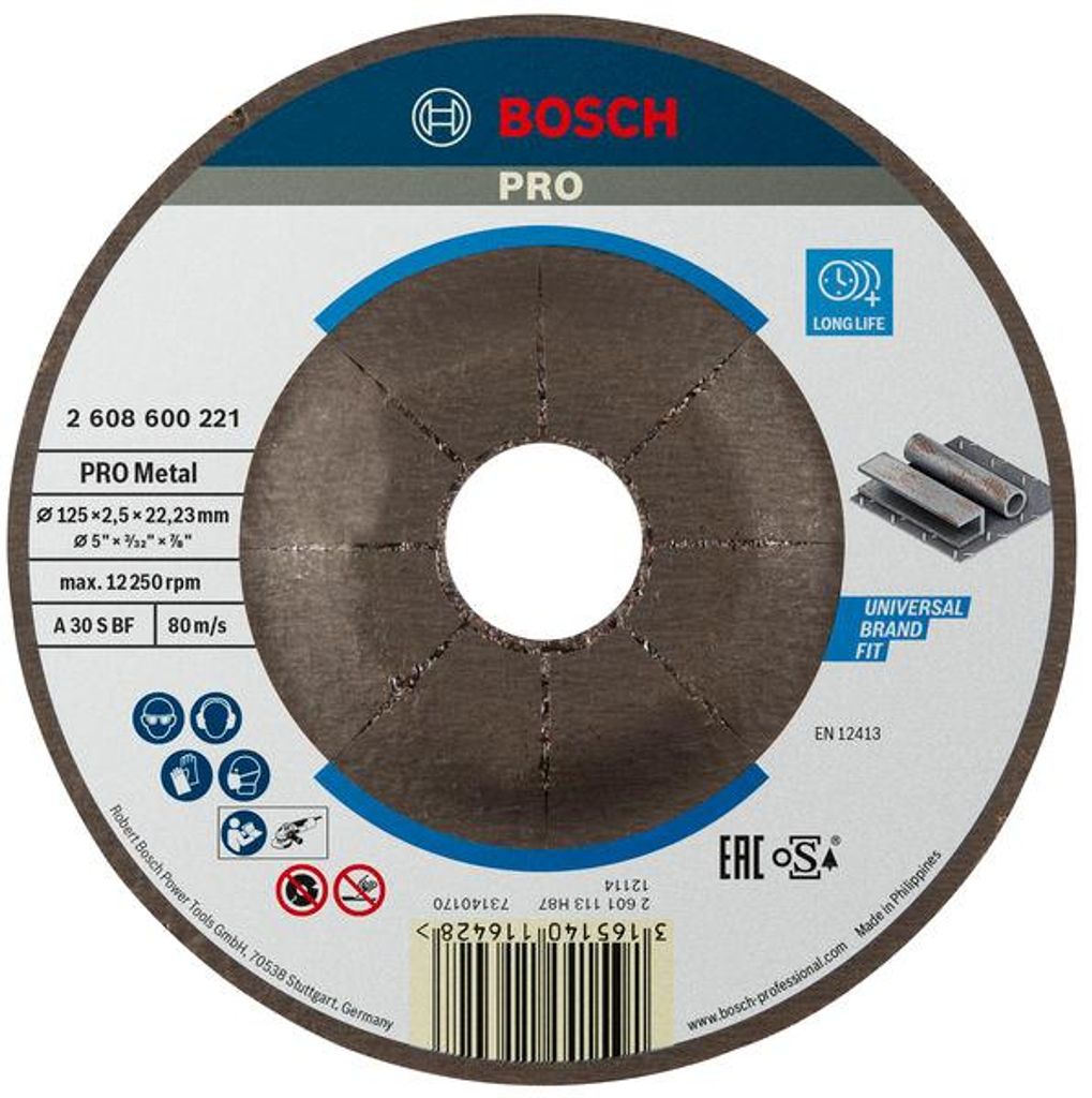 Disque à tronçonner MTX 125x2,5x22,23 mm déporté OSA - Image du produit 