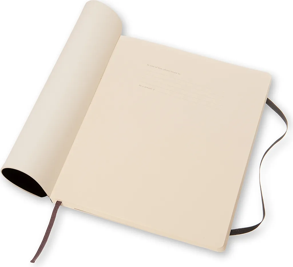 Carnet A4 Moleskine Noir pour Prise de Notes et Bullet Journal Créatif - 9