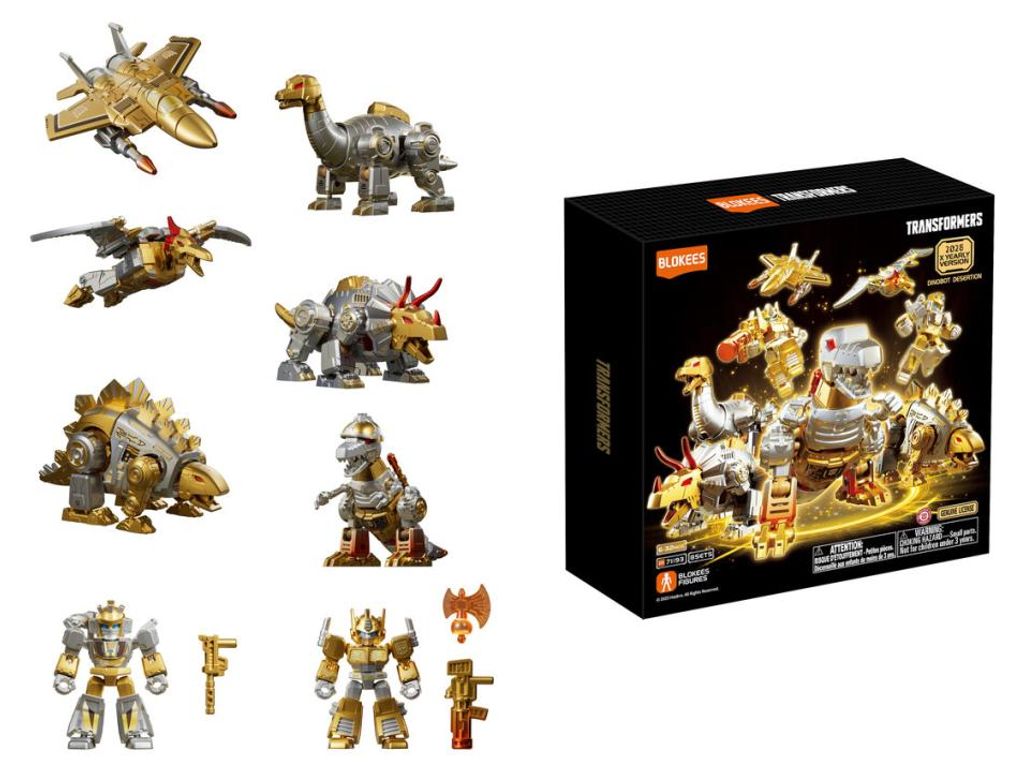 Dickie Toys Blokees Transformers X – edycja roczna, numer Zdjęcie produktu 