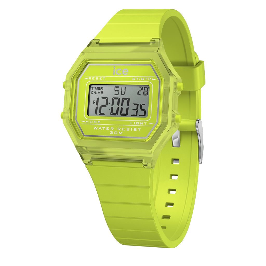 Ice Watch Damen digit retro ICE Watch Digit Retro Uni Uhr Grün Lime 022890