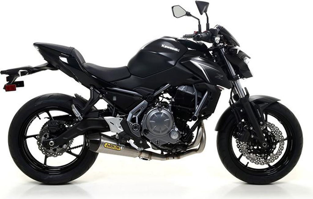 ARROW Auspuff X-KONE für Kawasaki Z650 2017-, Edelstahl