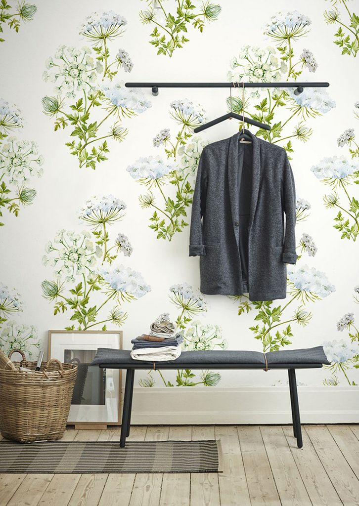 Coloray Fototapete 290x290 cm Vlies-Fototapete - Feld Blumen Wiese Blumen