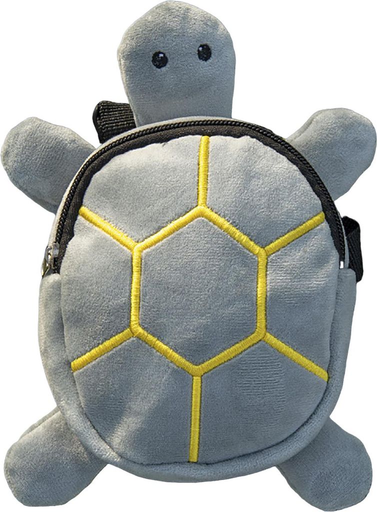 Hundegeschirr-Rucksack mit Schnellverschluss-Reißverschluss, verstellbar, Cartoon-Schildkrötenform, Selbsttragetasche für Haustiere