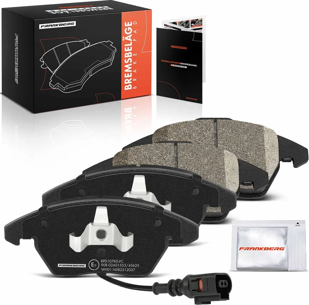 Plaquettes de Frein Avant VW Beetle Bora Caddy III Anti-Bruit 4 Unités