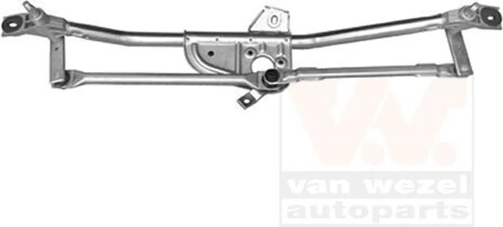 Mécanisme d'essuie-glace avant Audi A4 : Tringlerie VAN WEZEL 5836230 Pro